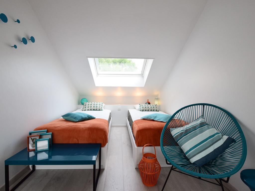 Modern Holiday Home In Bastogne With Fenced Garden Eksteriør billede